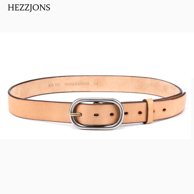赫泽琼斯HEZZJONS原创复古皮带男真皮青年针扣女款腰带头层牛皮牛仔裤腰带男休闲裤腰带
