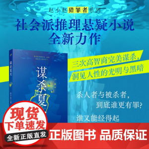 谋杀夏天 赵小赵猎罪者系列 载于文学《收获》杂志的社会派推理悬疑小说力作 三次复仇的 谋杀 洞见人性的光明与黑暗