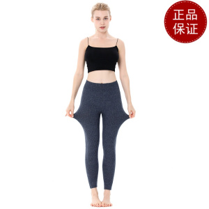 免费试穿 纯羊毛裤女外穿高腰棉裤春秋加厚加绒保暖裤打底羊绒裤男2024冬装新款羊毛保暖裤男大码内穿毛裤加绒裤