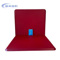 酷美智悦 PU等候椅坐垫含靠背红色 KM-XS262 套