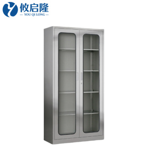 攸启隆通玻文件柜900*400*1800mm(201)台