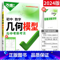 中考数学[几何模型] 初中通用 [正版]2024数学压轴题全解析物理化学全国版专项训练初中数学函数几何模型辅助线初二初三