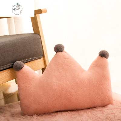 北欧沙发抱枕靠垫床头靠背皇冠靠枕飘窗可爱少女心软包网红款舒适主义