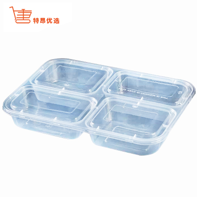 特昂优选 四格餐盒 150套/箱