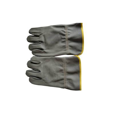 骏捷诺全皮电焊手套短款24cm/双