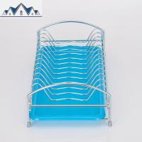 皇倩 沥水碟碗架置物架厨房餐盘餐具放盘子不锈钢一单层收纳碗盘 三维工匠