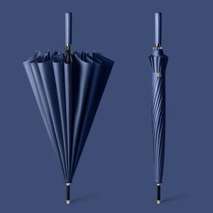 苏宁宜品自动长柄雨伞男士商务加固抗风直杆伞简约抗暴雨家用伞