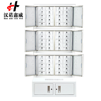 汉诺鑫威手机信号考场会议室专用手机柜电子产品存放柜寄存柜带锁组合款60格300*776*1775