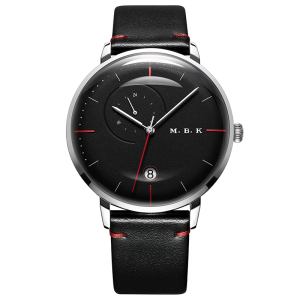 M.B.K欧美品牌简约男表休闲全自动机械表 男款潮流新款50米防水男士手表时尚星球系列腕表M1008G