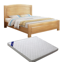 诚亿宏 实木床含床垫二件套 CYHC2-15