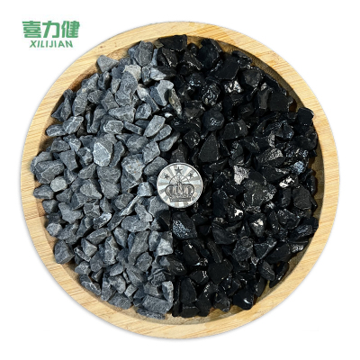 喜力健水洗黑色砾石 0.4*0.6CM-黑灰色 袋