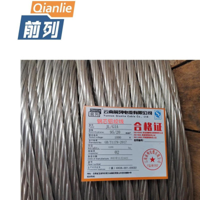 前列 国标钢芯铝绞线JLGIA-95/20mm2 kg