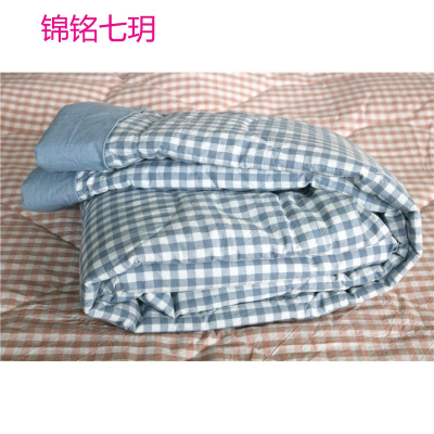 锦铭七玥良品风格空调被水洗棉夏凉被全棉被儿童婴幼被厂家直销可机洗
