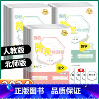 [语文-人教版] 三年级上 [正版]2024新版 小学阶段检测卷 小学生三年级上四年级五年级下六年级上册下册语文数学人教