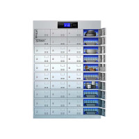 乙壬不锈钢员工食堂消毒碗柜餐厅紫外线高温餐盘餐具柜多格饭盒储物柜40门餐盘柜 紫外线消毒