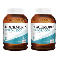 2瓶装 | 澳佳宝(BLACKMORES)原味深海鱼油胶囊400粒/瓶装 澳洲进口鱼油/深海鱼油