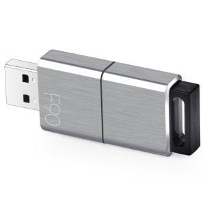 忆捷(Eaget) F90 USB3.0高速金属推拉式车载商务优盘 防尘 防水 防震 32GB