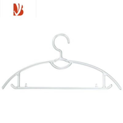 三维工匠透明衣架亚克力防肩角家用挂衣防滑衣柜晾衣撑水晶衣挂不鼓包