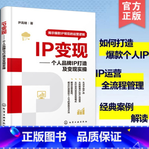 [正版] IP变现 个人品牌IP打造及变现实操 电商营运逻辑规律 百度头条公从号抖音直播小红书微信快手发展模式 私域流量