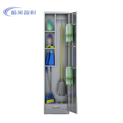 酷美智悦 304不锈钢单门清洁柜400*400*1800mm KM-JZ505 个