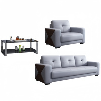 悦兴诚休闲沙发组合200*85*92cm(1+3+长茶几)套