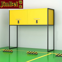 锦北车库收纳柜密码防盗铁皮柜车位杂物储物柜大空间防潮柜上翻高架