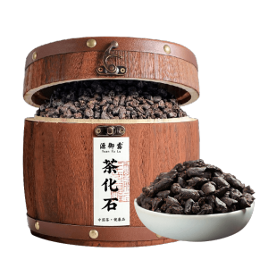 源御露云南普洱茶茶化石熟茶糯香普洱茶叶木桶装节日礼盒装500克 500g