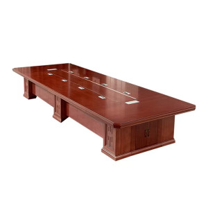 豫亨(YU HENG) 贴实木皮会议长桌商务接待会客洽谈桌
