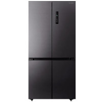 东芝 GR-RF535WE-PM137 535十字四开门薄一级能效双系统双雾化保鲜风冷无霜家用电冰箱绸缎灰