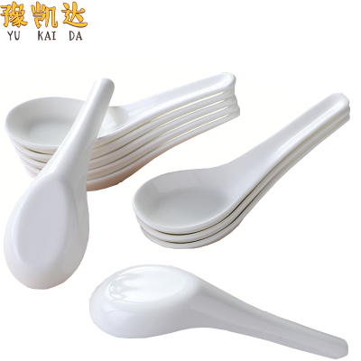 豫凯达陶瓷勺子 平底汤勺个