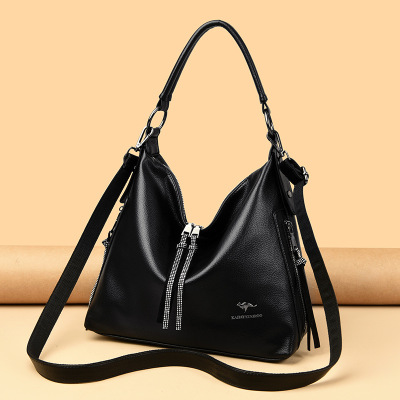 包包女包新款2026斜挎大包时尚单肩中年妈妈包多隔层女包