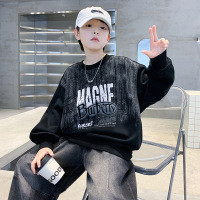 儿童装男童春装卫衣2026新款春秋款中大童春季洋气男孩上衣潮