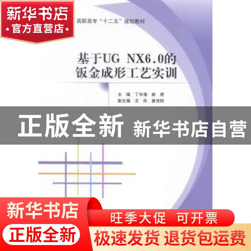 正版 基于UG NX 6.0的钣金成形工艺实训 丁宇涛,林君主编 北京航