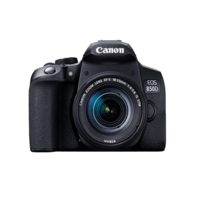 佳能EOS 850D单反相机 单反套机 (EF-S18-55mm f/4-5.6 IS STM 单反镜头)
