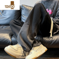 YANXU美式复古运动卫裤男2023年秋季新款潮牌oversize渐变设计休闲长裤