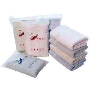 香丝羽 精梳棉缎档毛巾(颜色随机) 34×76±2cm /条