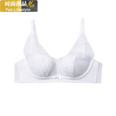YUNWUXIN芬狄诗性感蕾丝无钢圈小胸上托聚拢文胸女舒适收副乳文胸FBW0053胸罩