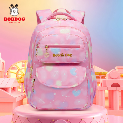 巴布豆书包女小学生一二到六年级10岁减负护脊超轻儿童双肩背包