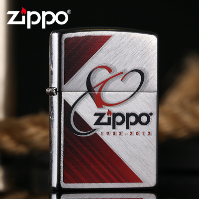 美国ZIPPO打火机芝宝80周年纪念版11采思P1防风打火机28192ZP-2819280周年纪念版