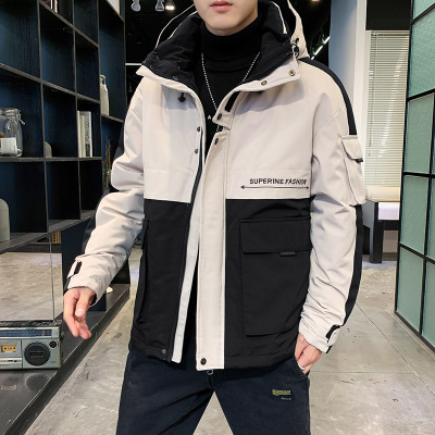 NEWLAKE冬装加厚棉衣男士带帽潮流男装保暖衣服外套上衣棉袄潮流羽绒棉服棉衣