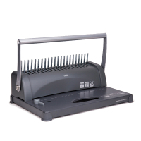 得力装订机3873 21孔可调文件打孔机仅限烟台五区供货