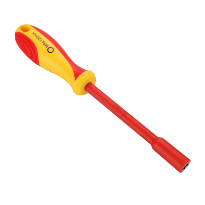 高松 takama VDE双色绝缘耐压带孔帽螺丝批125*13mm v431213