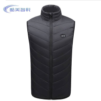 酷美智悦 加热棉服马甲11区 M111 套