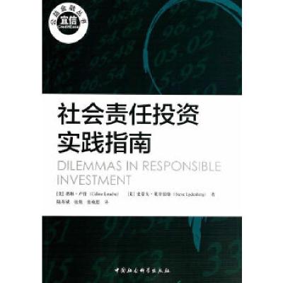 正版新书]社会责任投资实践指南(美)席琳·卢什 等著,祟奇斌