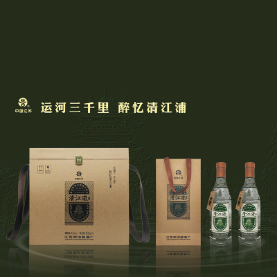 清江浦酒-1415 浓香型白酒 42%vol 绵柔淡 雅尾净余长 500mlx6/提