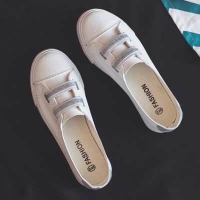 述雅2021年春季新款韩版浅口小白鞋女鞋百搭夏天一脚蹬透气懒人鞋