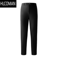 HLCOMAN男士冰丝凉感休闲裤2025夏季薄款运动短裤垂感宽松裤子