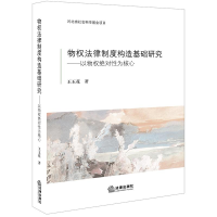 音像物权法律制度构造基础研究:以物权为核心王玉花著