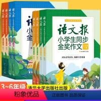 同步金奖作文(全二册) 小学三年级 [正版]语文报小学生同步金奖作文 三四五六年级上下册 清华大学出版社 作文课小学
