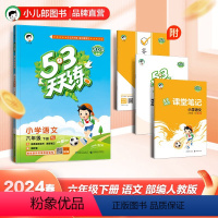 语文人教版 六年级下 [正版]2024春季小儿郎53天天练小学语文六年级下册人教版RJ 五三天天练语文六下 6年级下作业